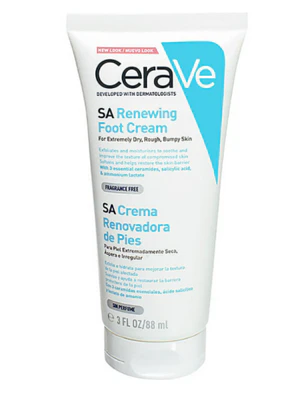 Cerave SA Crema reparadora para pies 88 ml.