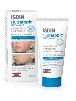 Nutratopic PRO-AMP Crema facial hidratante 50 ml. ISDIN