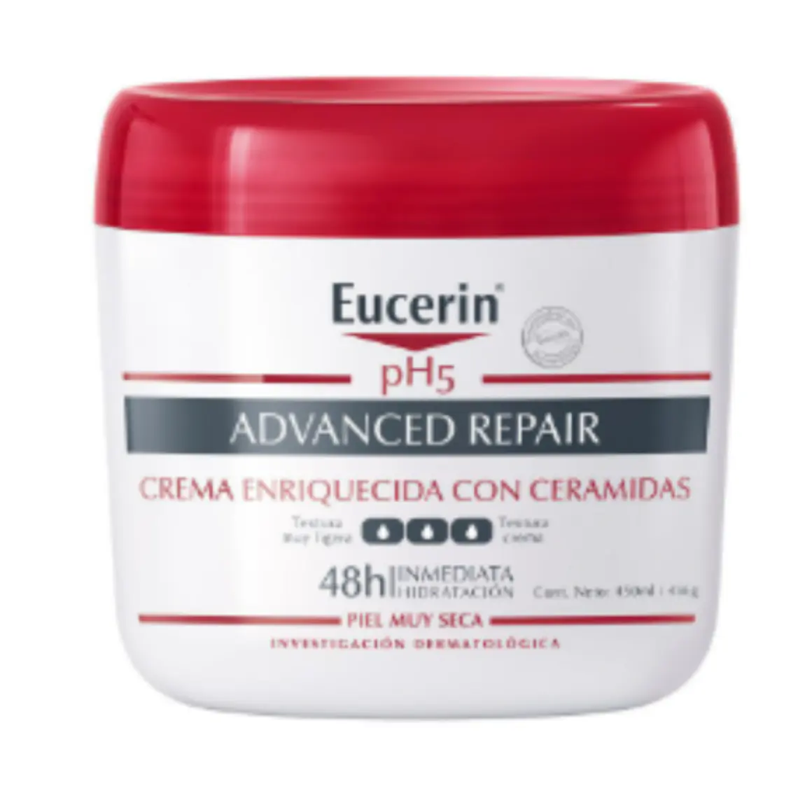 Eucerin Ph5 Crema Advanced Repair Piel Muy Seca X 450 Ml 1