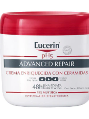 Eucerin Ph5 Crema Advanced Repair Piel Muy Seca X 450 Ml