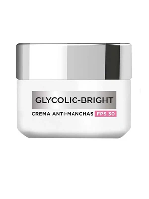 Loreal Crema Dia Fps30 Glycolic + Niacinamida X 50 Ml