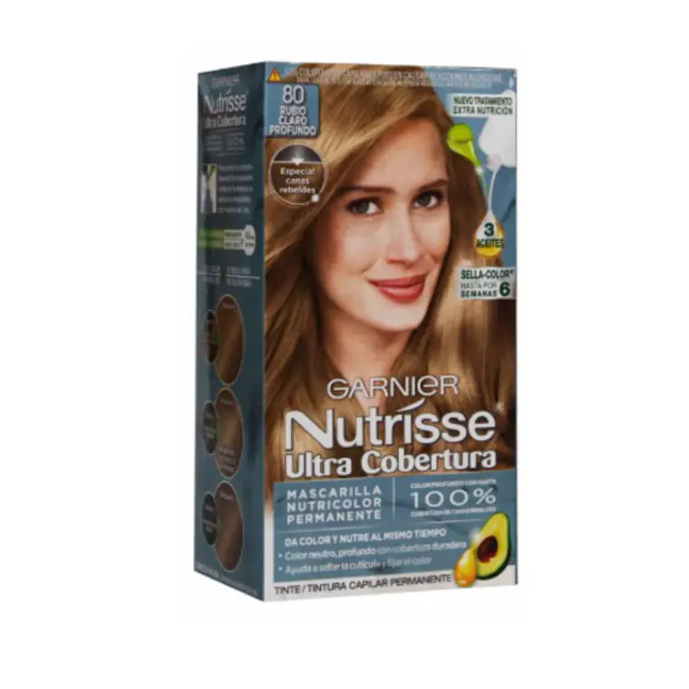 Nutrisse Ultra Cobertura N 8.0 Rub Cla Prof 1