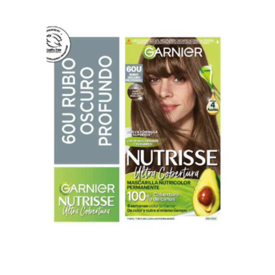 Nutrisse Ultra Cobertura N 6.0 Rub Osc 1