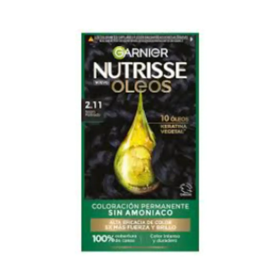 Nutrisse Tinte Oleo Negro Platinado N 2.11 1