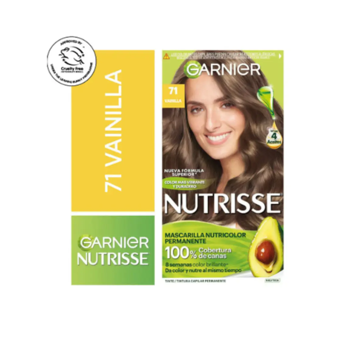 Nutrisse Tinte N 71 Vainilla 1
