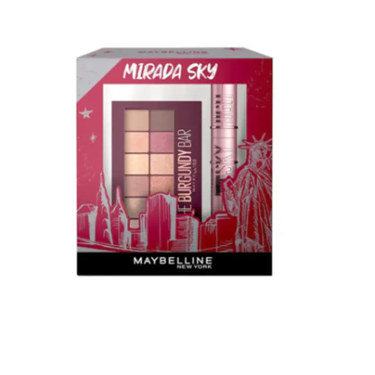 Somras Burgundy + Mascara Pestañas Maybelline 1