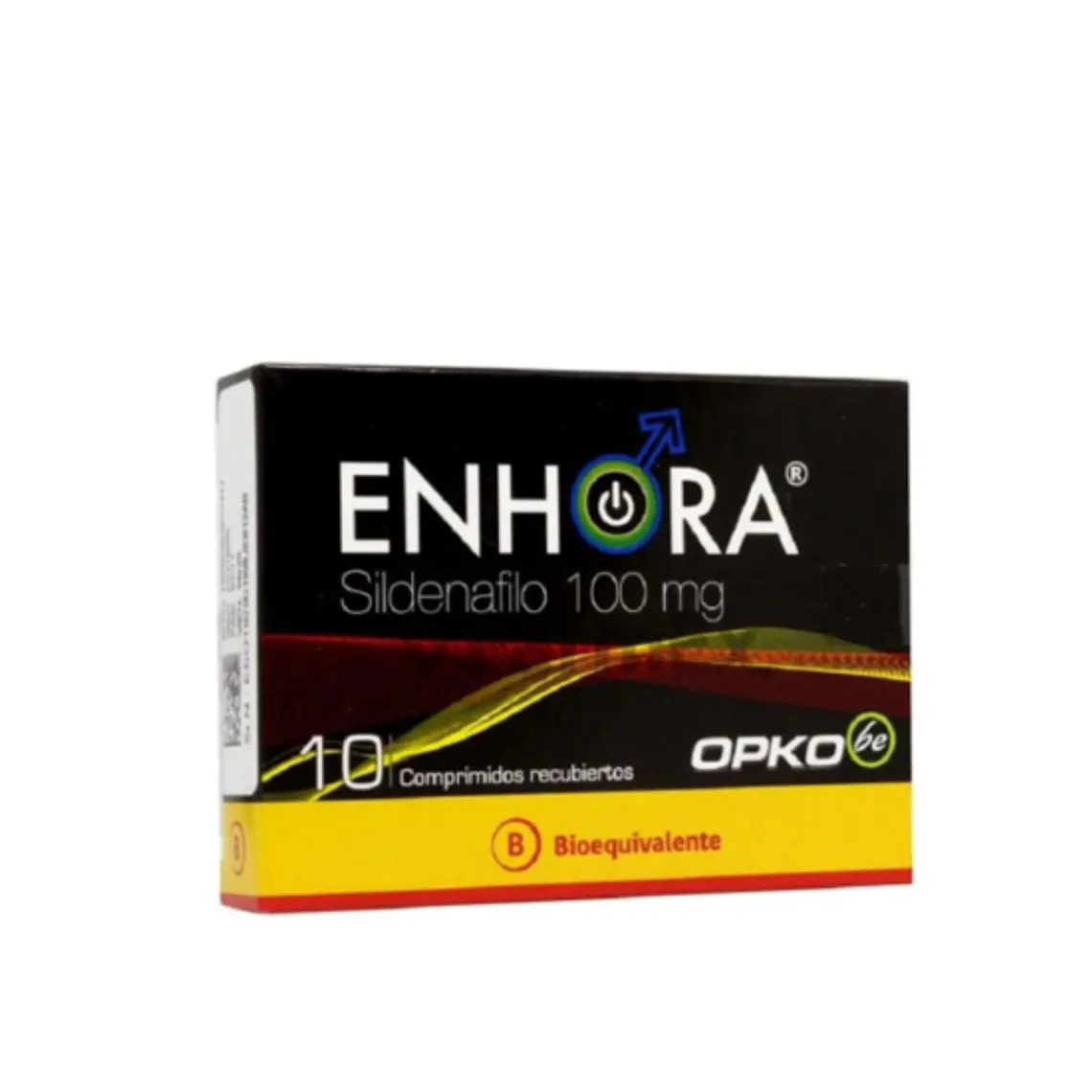 Enhora (B) Sildenafilo 100 mg 10Comprimidos recubiertos. 1
