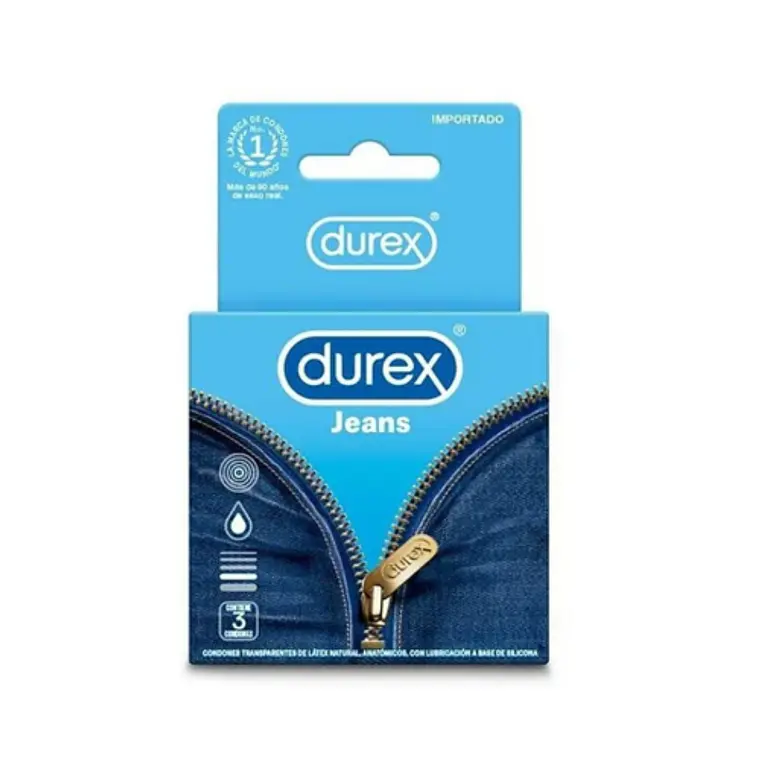 Durex jeans preservativos 3 Unidades. 1