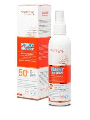 Suncare Kids Spray Fps 50+ por 180  ml