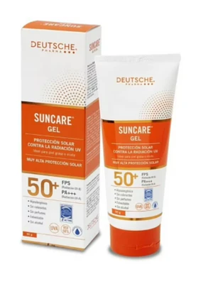 Suncare Gel Fps 50+ Piel  gramosasa O Mixta por 90  gramos