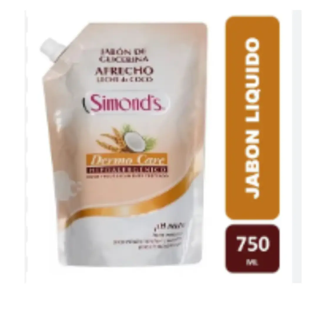 Simonds Jab Afrecho Leche Coco Doypack X 750 Ml 1