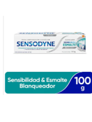 Sensodyne Sensibilidad & Esmalte Blanqueador Cre X 100 Gr