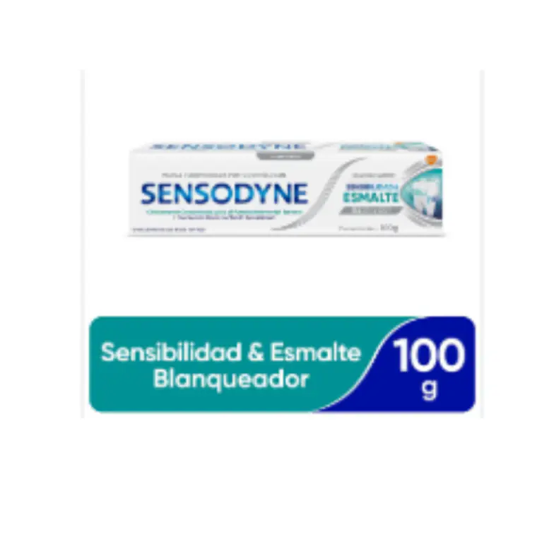 Sensodyne Sensibilidad & Esmalte Blanqueador Cre X 100 Gr 1