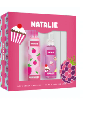 Natalie Botanicals Raspeberry X 205 Ml + Cupcake X 100 Ml