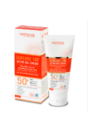 Suncare 100 Gel Cream Fps 50+ X 60 Ml Active