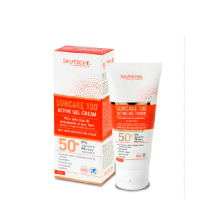 Suncare 100 Gel Cream Fps 50+ X 60 Ml Active 1