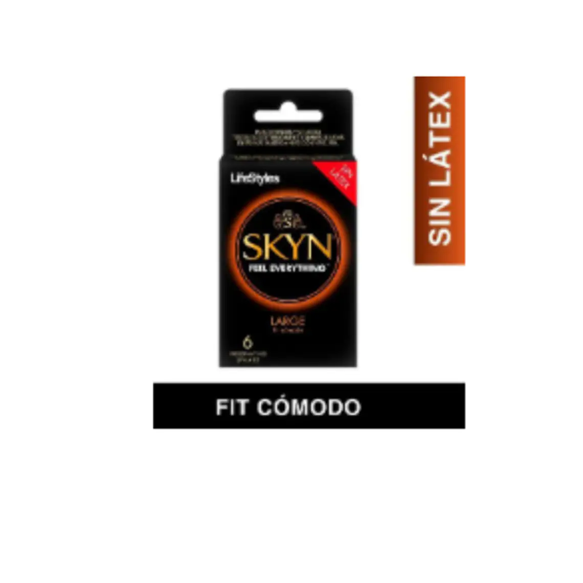 Preservativo Lifestyles Skyn Large X 6 (Dm) 1