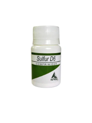 Sulfur D-6 X 15 G Globulos Simples