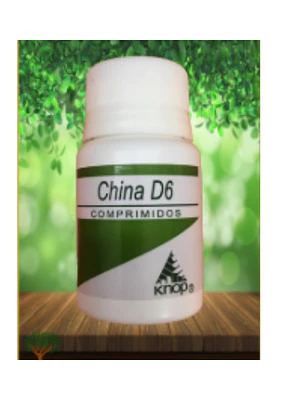 China D6 15 G Glóbulos simples. Knop