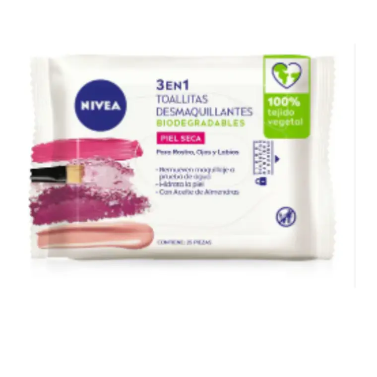 Nivea Face Toallitas Desmaquillantes Suave X 25 1