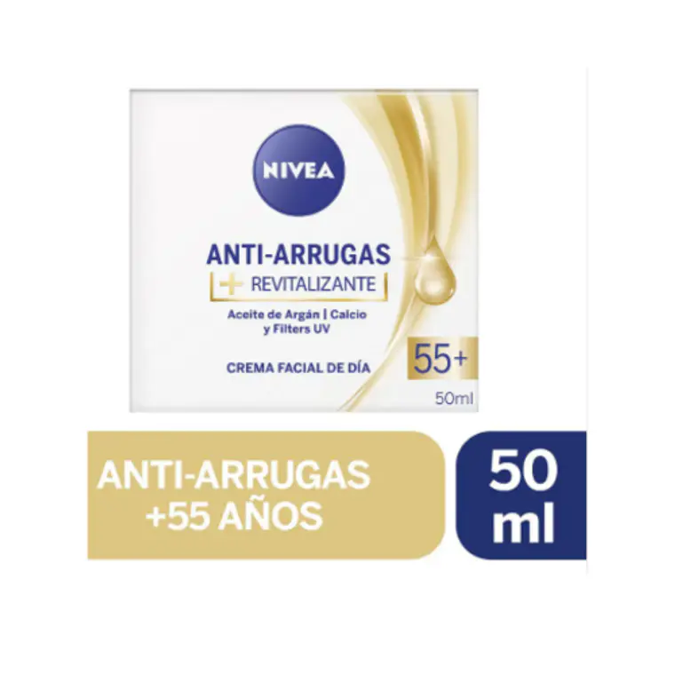 Nivea Facial Antiarrugas Revitalizante +55 X 50 Ml 1