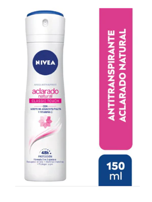 Nivea Deo Spray Aclarado Natural X 150 Ml