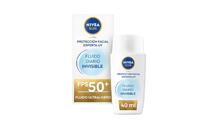 Nivea Sun Fps50+ Fluido Invisible X 40 Ml