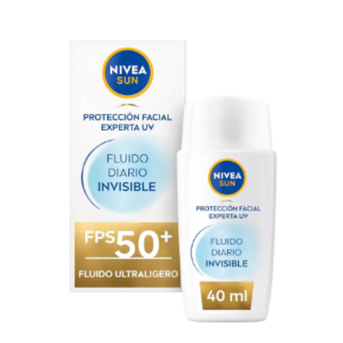 Nivea Sun Fps50+ Fluido Invisible X 40 Ml 1