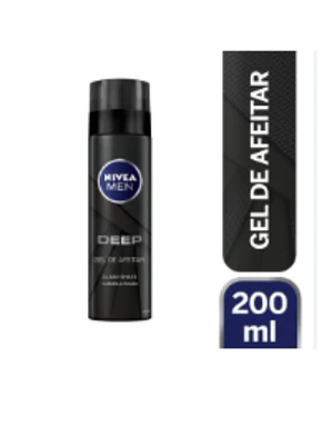 Nivea Deep Gel De Afeitar 200 Ml Carbon