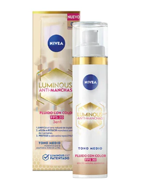 Nivea Luminus Fluido Anti Mancha X 40 Ml