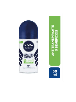 Nivea Deo Rollon Men Sensitive Protec X 50 Ml