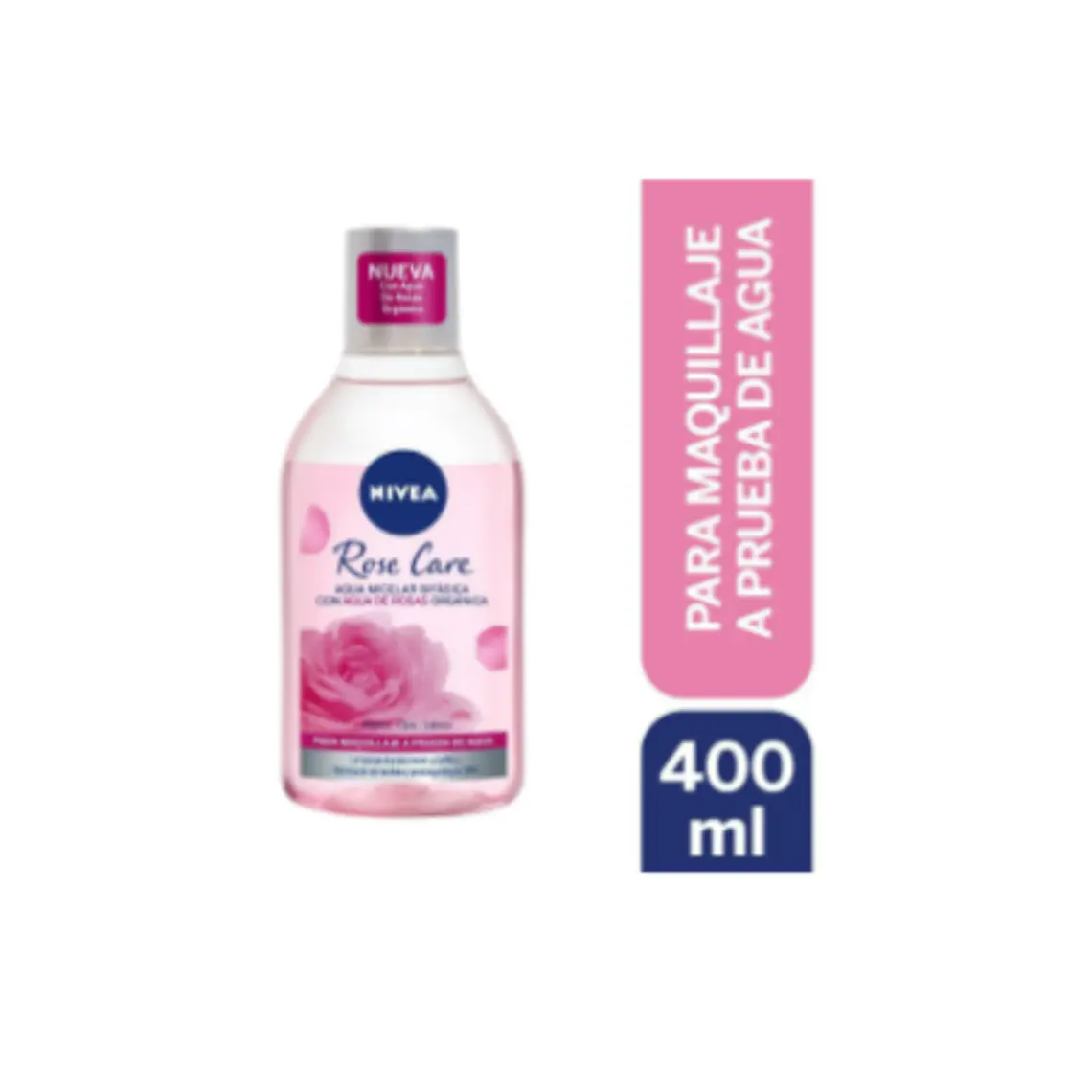 Nivea Face Agua Micellar Bifasica Roses X 400 Ml 1
