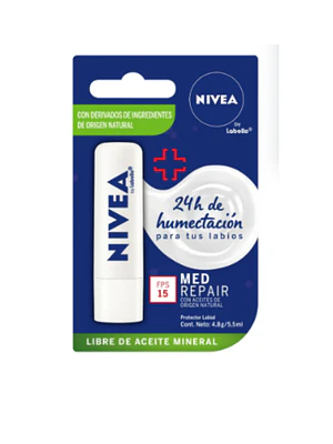 Nivea Lip Care Med Protection Fps 15 X 4,8 Gr