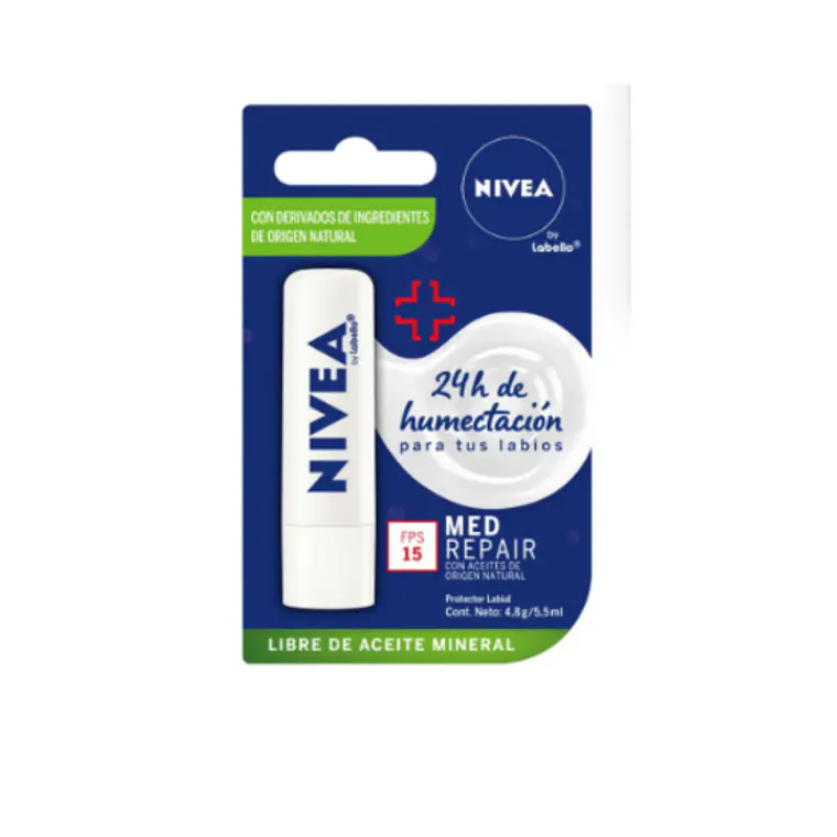 Nivea Lip Care Med Protection Fps 15 X 4,8 Gr 1