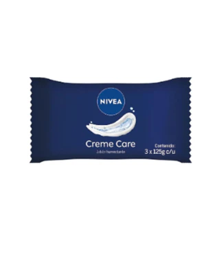 Nivea Jabon Barra Creme Care 125 Gr X 3 Und