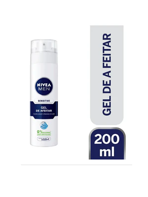 Nivea Gel De Afeitar  For Mer Sensitive X 200 Ml
