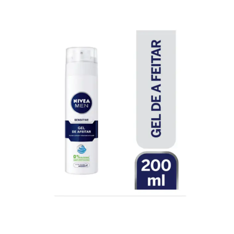 Nivea Gel De Afeitar  For Mer Sensitive X 200 Ml 1