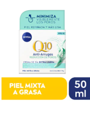 Nivea Face Q10 Plus Antiarrugas Light Fps15 X 50 Ml