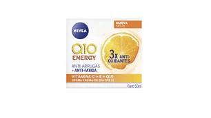 Nivea Face Q10 + C Energy Day Fps15 X 50 Ml