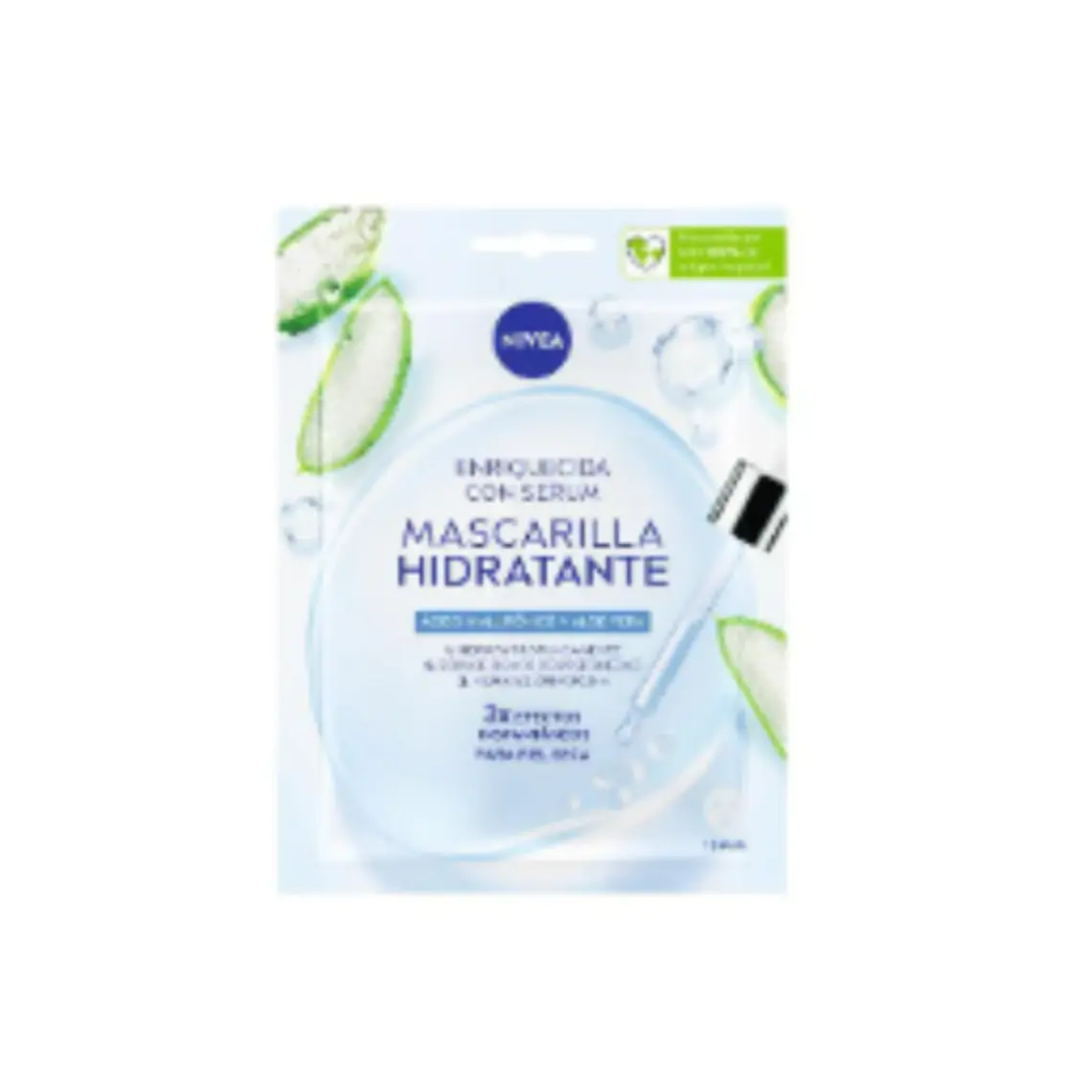 Nivea Mascarilla En Tela Urban Skin Shot Hidratante 10 Minutos 1