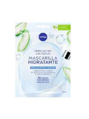 Nivea Mascarilla En Tela Urban Skin Shot Hidratante 10 Minutos