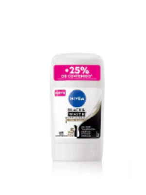 Nivea Desodorante Barra Black & Withe Toque Seda 53 G - Dama