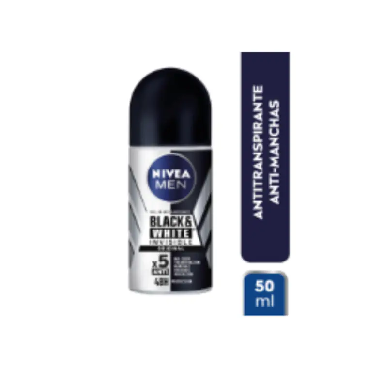 Nivea Deo Rollon Men B&W Invisible X 50 Ml 1
