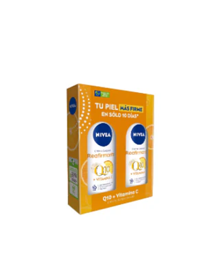 Nivea Reafirmante Q10 Vitamina C X 400 Ml X 2 Und