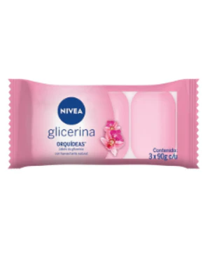 Nivea Jabon Barra Petalos De Rosa X 90 Gr X 3 Und