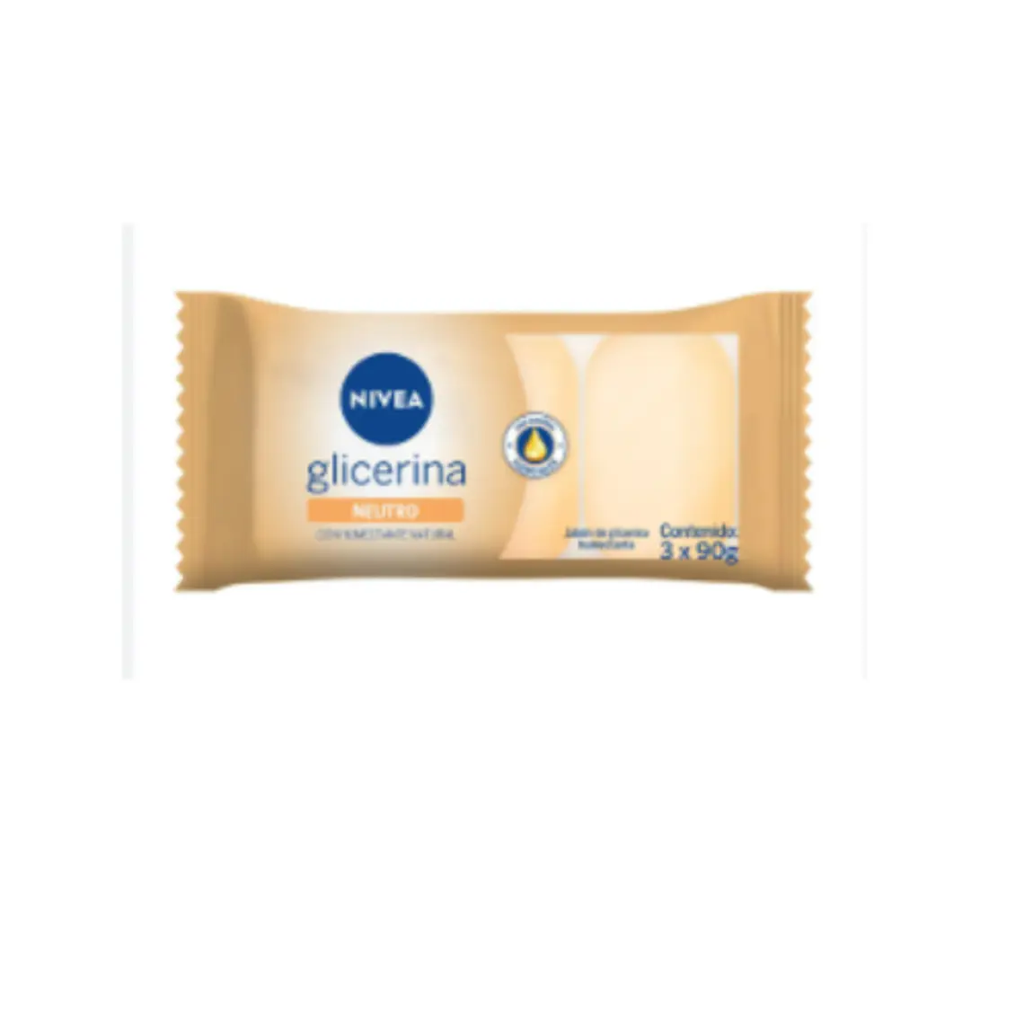 Nivea Jabon Barra Glicerina Aceites Escenciales X 90 Gr X 3 Und 1
