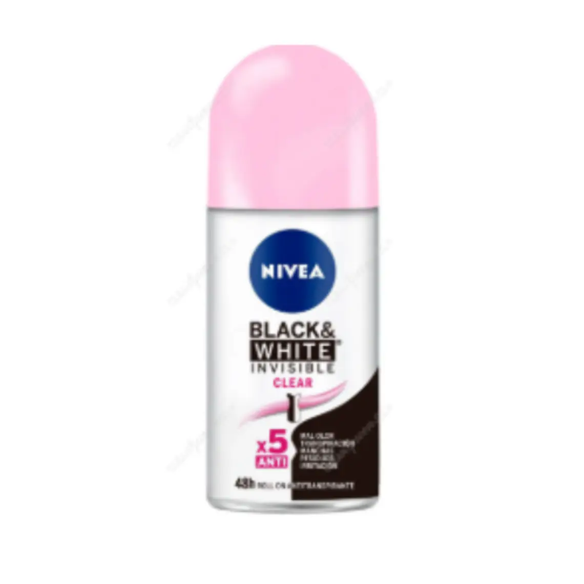 Nivea Deo Rollon Mujer Invisible B&W Clear X 50 Ml 1