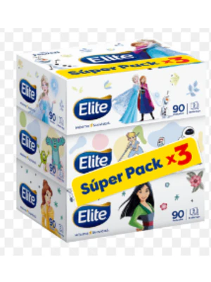 ELITE PANUELO FACIAL DISNEY PACK X 3 UND