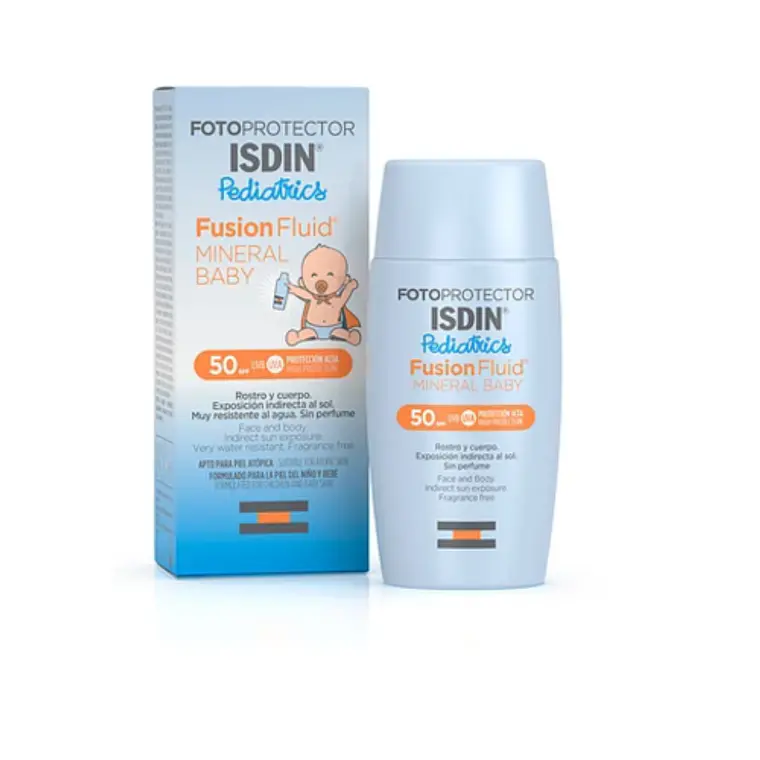 Fotoprotector Pediatrics FusionFluid Mineral Baby SPF50+ 50 ml. ISDIN 1