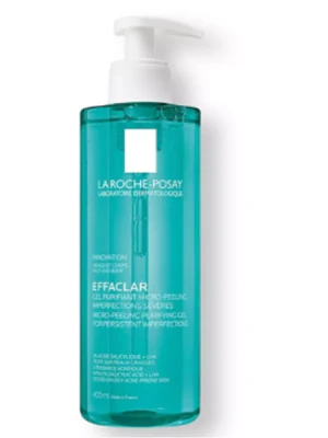Effaclar Gel Micro Exfoliante por 400  ml La Rocheposay